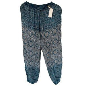 Women/Girls Linen Print Summer pants by Limelight